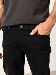 Itim - FatFace Slim Fit Jeans - Larawan 4 ng 6