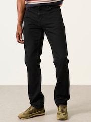 FatFace Black Straight Fit Jeans - Image 1 of 6