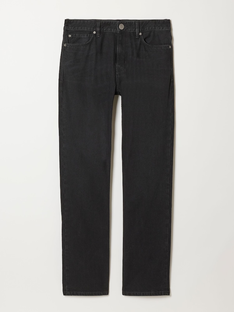 FatFace Black Straight Fit Jeans - Image 6 of 6 FatFace Black Straight Fit Jeans - Image 6 of 6