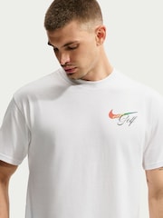 Nike White Golf Back Graphic T-Shirt - Image 4 of 5