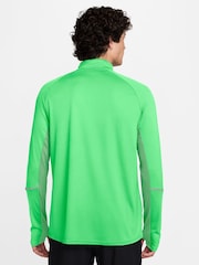 Nike Illusion Green Miler Dri-FIT Half Zip Running Top - Image 2 of 4