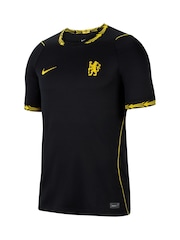 Nike Black Silver Chelsea F.C. 2026/27 Stadium Away Football Shirt - Image 6 of 8