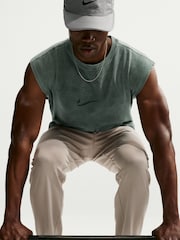 Nike Camo Green Back Graphic 'Easy Work' Training Vest - Image 9 of 10