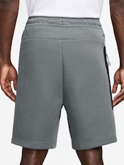 Nike Smokey Blue Tech Fleece Shorts - Image 2 of 4