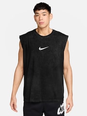 Nike Black Chrome Back Graphic 'Easy Work' Training Vest - Image 1 of 3