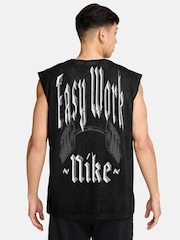 Nike Black Chrome Back Graphic 'Easy Work' Training Vest - Image 2 of 3