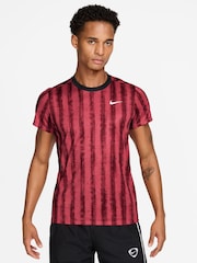 Nike Red NikeCourt Victory Dri-FIT Tennis Top - Image 1 of 3