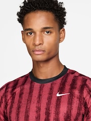 Nike Red NikeCourt Victory Dri-FIT Tennis Top - Image 3 of 3