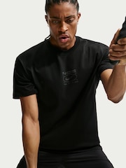 Nike Black Athletic Club Training T-Shirt - Image 5 of 5