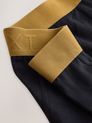 Black Rich Colour Waistband Hipster Cotton Rich Boxers 5 Pack - Image 9 of 9