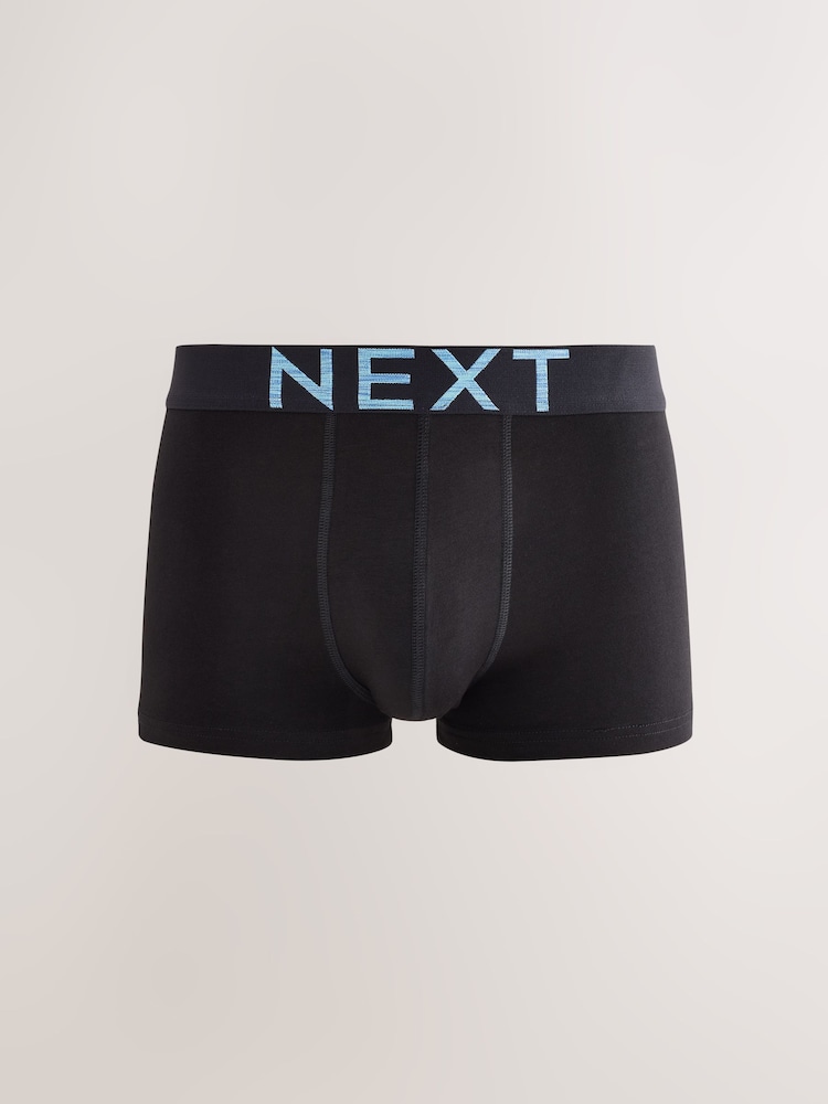 Crni melan infil pojas - Hipster Boxers 5 paket - Slika 2 od 9