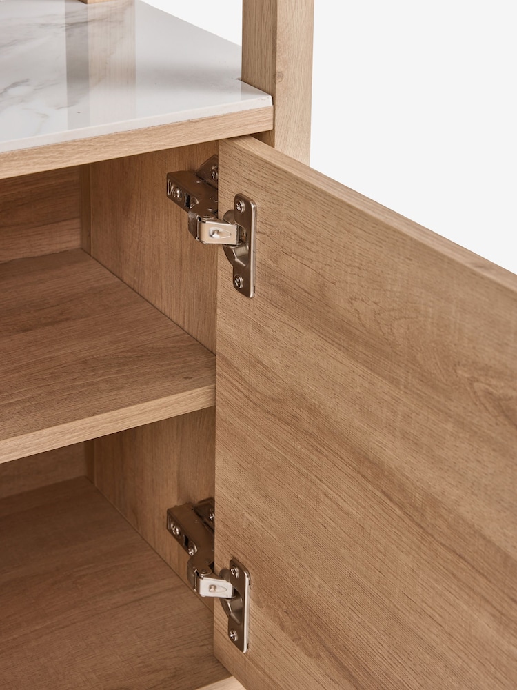 Light Natural Hayford Oak Effect Ceramic Top Shelf - Image 11 of 11 Light Natural Hayford Oak Effect Ceramic Top Shelf - Image 11 of 11