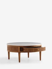 Mid Natural Collection Luxe Alderley Coffee Table - Image 10 of 11