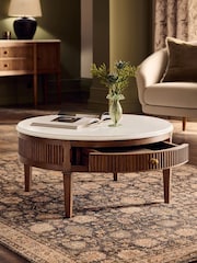 Mid Natural Collection Luxe Alderley Coffee Table - Image 2 of 11