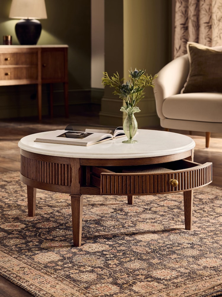 Mid Natural Collection Luxe Alderley Coffee Table - Image 2 of 11 Mid Natural Collection Luxe Alderley Coffee Table - Image 2 of 11