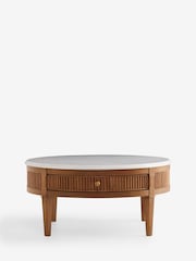 Mid Natural Collection Luxe Alderley Coffee Table - Image 8 of 11