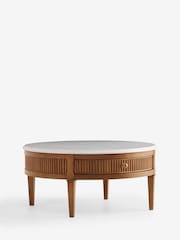 Mid Natural Collection Luxe Alderley Coffee Table - Image 9 of 11