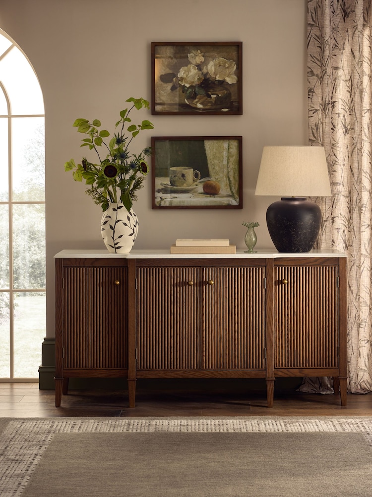 Mid Natural Collection Luxe Alderley Sideboard - Image 1 of 13