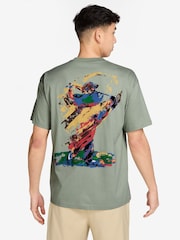 Nike Green Golf Back Graphic T-Shirt - Image 2 of 3