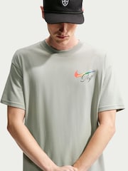 Nike Green Golf Back Graphic T-Shirt - Image 5 of 5