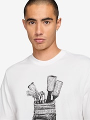 Jordan White Jordan Dri-FIT T-Shirt - Image 3 of 3