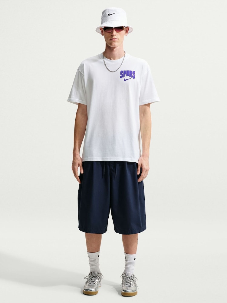 Nike White Tottenham Hotspur Football Club Nike Spurs T-Shirt - Image 1 of 5 Nike White Tottenham Hotspur Football Club Nike Spurs T-Shirt - Image 1 of 5