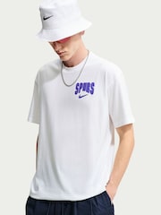 Nike White Tottenham Hotspur Football Club Nike Spurs T-Shirt - Image 3 of 5