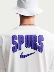 Nike White Tottenham Hotspur Football Club Nike Spurs T-Shirt - Image 4 of 5