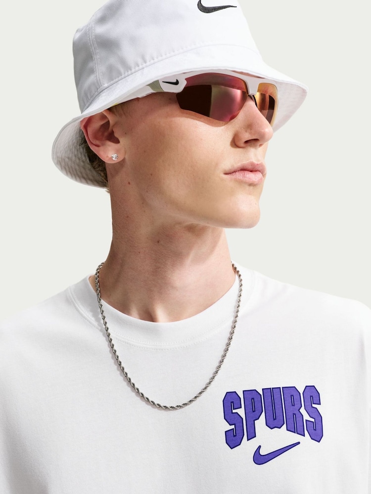 Nike White Tottenham Hotspur Football Club Nike Spurs T-Shirt - Image 5 of 5 Nike White Tottenham Hotspur Football Club Nike Spurs T-Shirt - Image 5 of 5