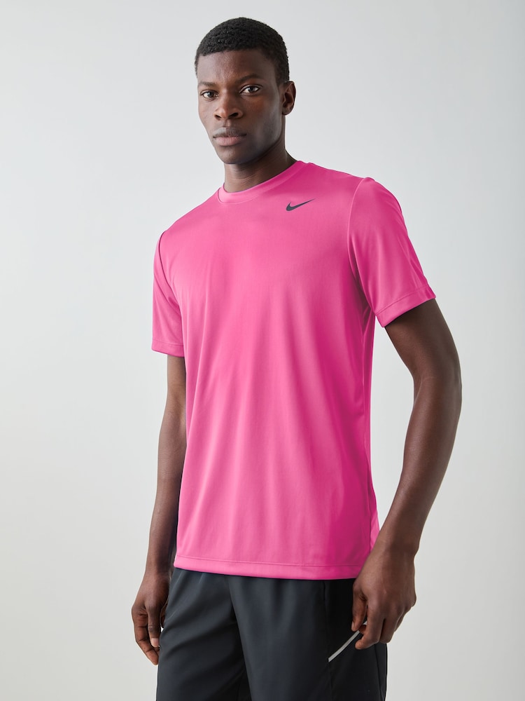 وردي فاقع - تيشيرت فليكس للأداء الرياضي Nike Dri-FIT - صورة 1 من 4