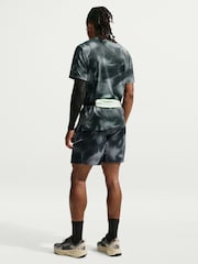 Nike Black Dri-FIT Miler Printed Running T-Shirt - Image 4 of 5