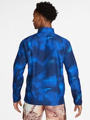 Nike Midnight Navy Miler UV Repel Running Jacket - Image 2 of 3