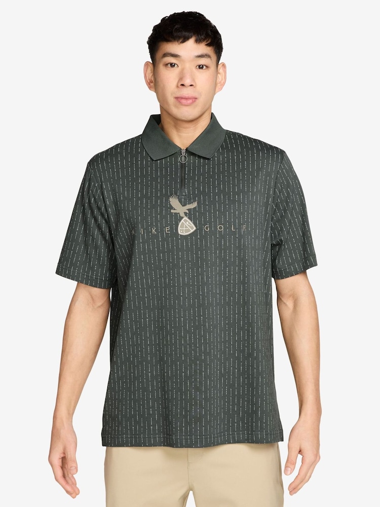 Verde - Nike Fairway Fresh Dri-FIT Golf Polo Shirt - Imagem 1 de 3