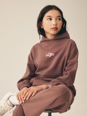 Chocolate Brown Cosmic Hoodie (3-16yrs) - Image 1 of 8
