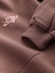 Chocolate Brown Cosmic Hoodie (3-16yrs) - Image 8 of 8
