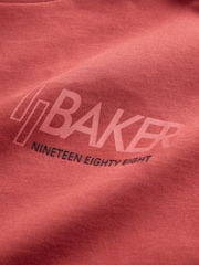 Baker by Ted Baker Oversized Graphic T-Shirt and Shorts Set - Image 3 of 6