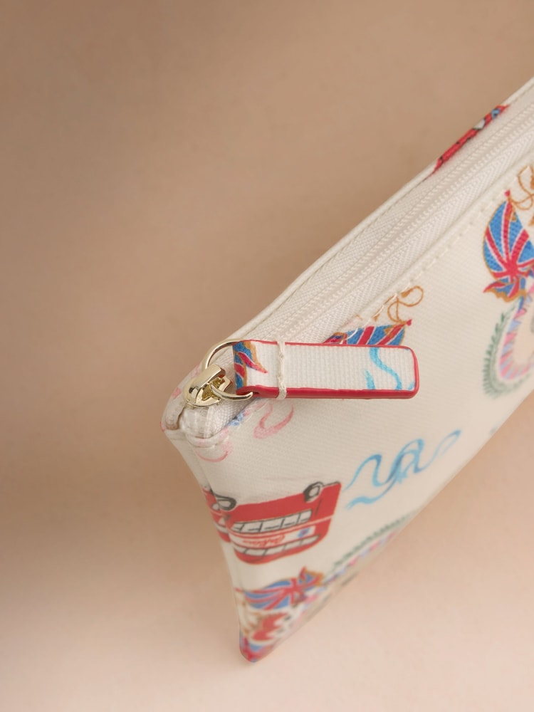 Cath Kidston na may Zip na Pitaka - Larawan 2 ng 3 Cath Kidston na may Zip na Pitaka - Larawan 2 ng 3