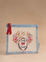 Cath Kidston Blue London Print Mesh Pouch - Image 1 of 3