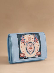 Cath Kidston Blue London Icons Cardholder Purse - Image 1 of 3