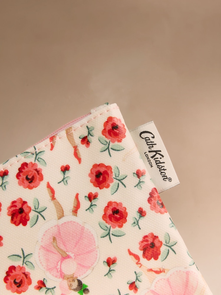 Cath Kidston Ecru Meadow Dancer Zipped Purse - Image 3 of 3 Cath Kidston Ecru Meadow Dancer Zipped Purse - Image 3 of 3