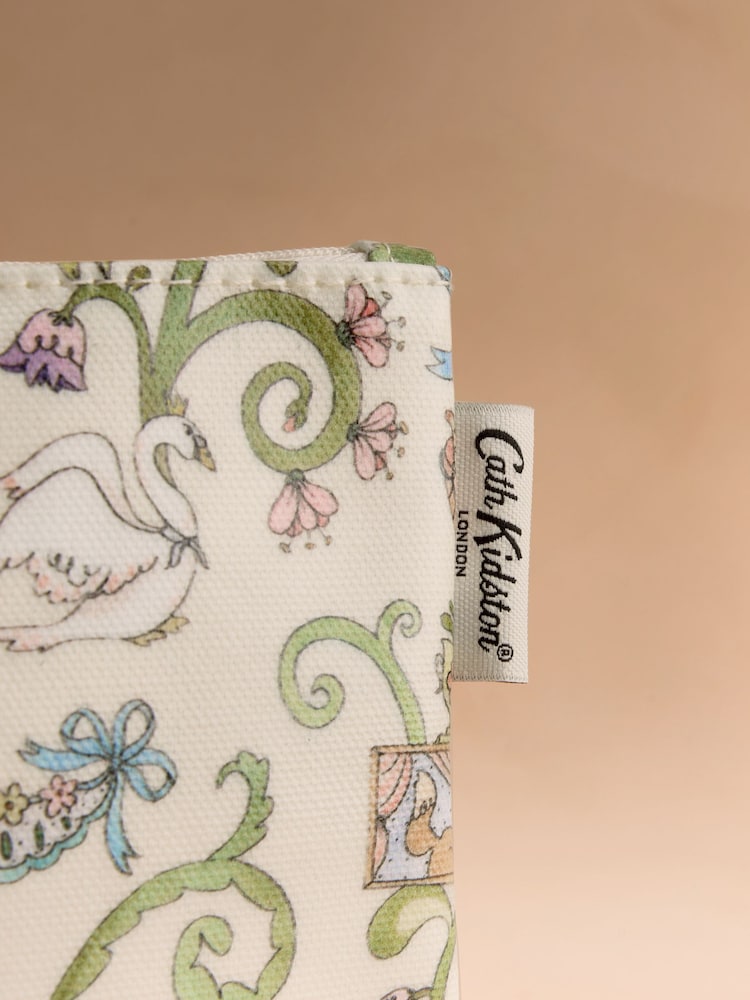 Cath Kidston Ecru Fable Print Zipped Purse - Image 3 of 3
