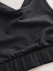 Black Sports Crop Top (5-16yrs) - Image 6 of 7