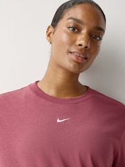 Nike Pink Smoke One Relaxed Dri-FIT Short Sleeve T-Shirt - Image 4 of 4