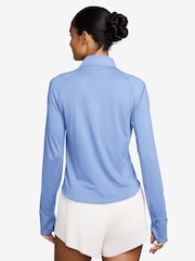 Nike Aluminum Blue Swift Dri-FIT UV 1/4-Zip Sweatshirt - Image 2 of 4