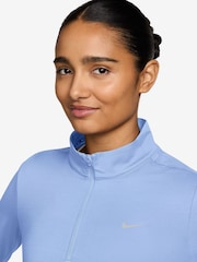 Nike Aluminum Blue Swift Dri-FIT UV 1/4-Zip Sweatshirt - Image 3 of 4