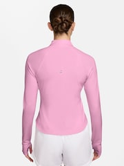Nike Pink Rise Tempo Dri-FIT 1/2-Zip Running Top - Image 2 of 4