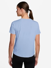 ブルー - Nike One Classic Dri-FIT 半袖 Tシャツ - 画像 2 / 3