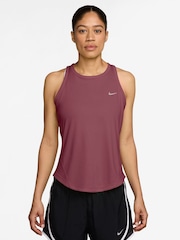 Nike Pink Smoke Tempo Dri-FIT Running Vest - Image 1 of 3