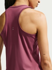 Nike Pink Smoke Tempo Dri-FIT Running Vest - Image 5 of 5