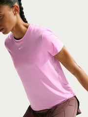 Nike Pink Rise One Classic Dri-FIT Short Sleeve T-Shirt - Image 5 of 5